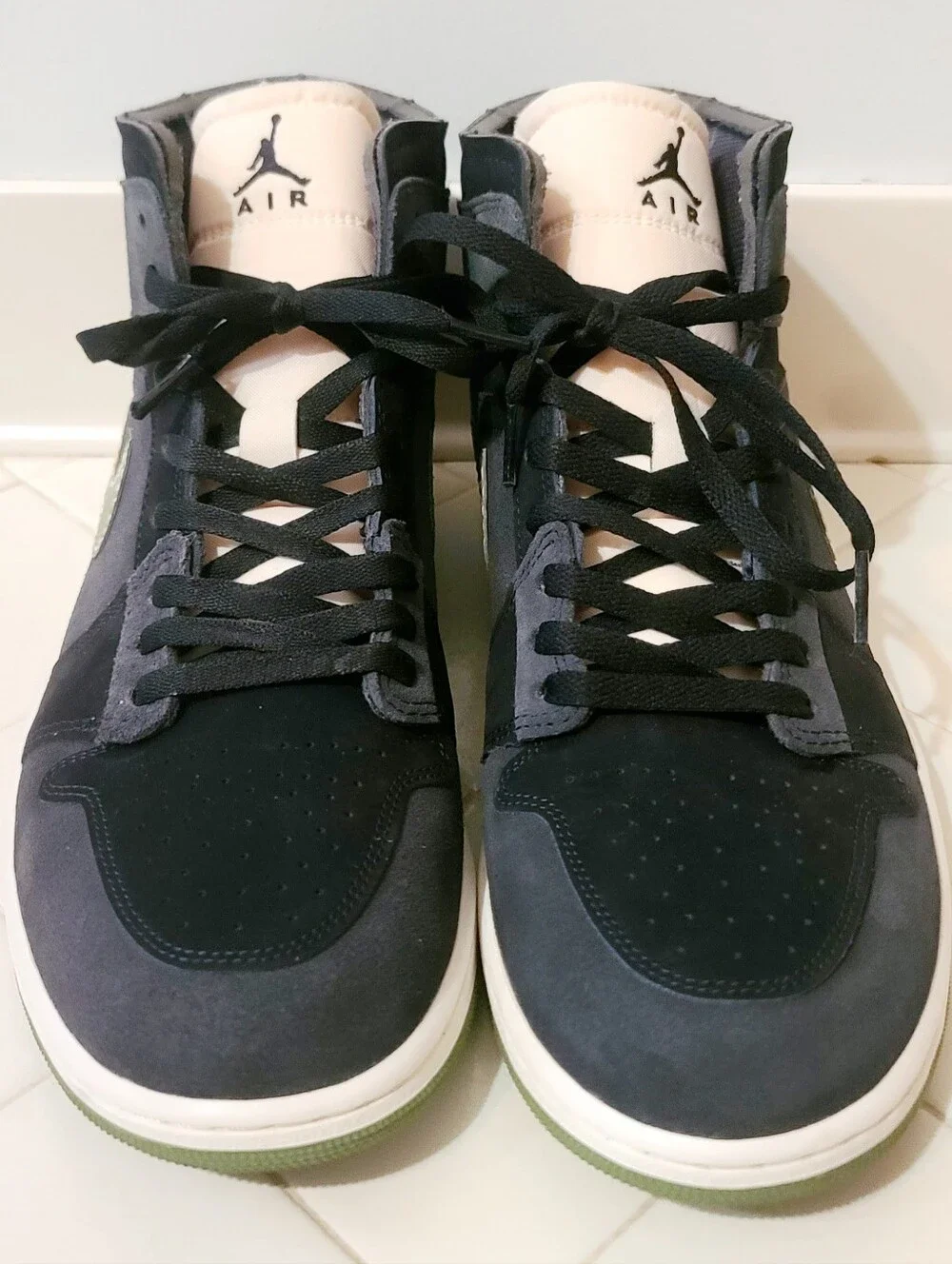 Air Jordan 1 Mid SE Craft Anthracite Light Olive Men's Size 11.5